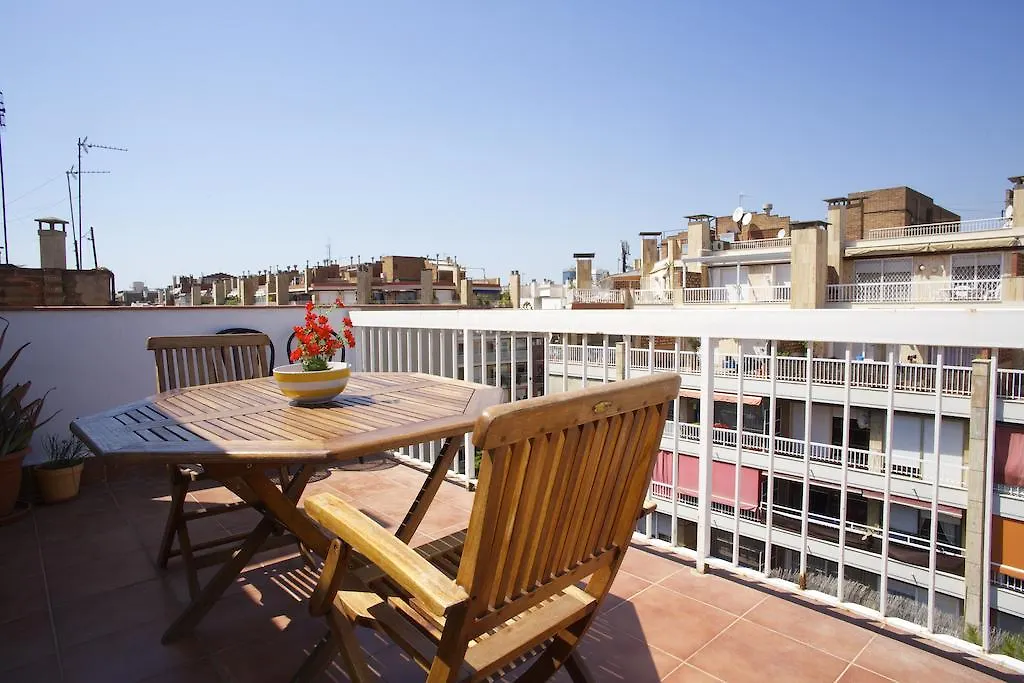 Attic Bcn Central Terrace Барселона Апартаменты